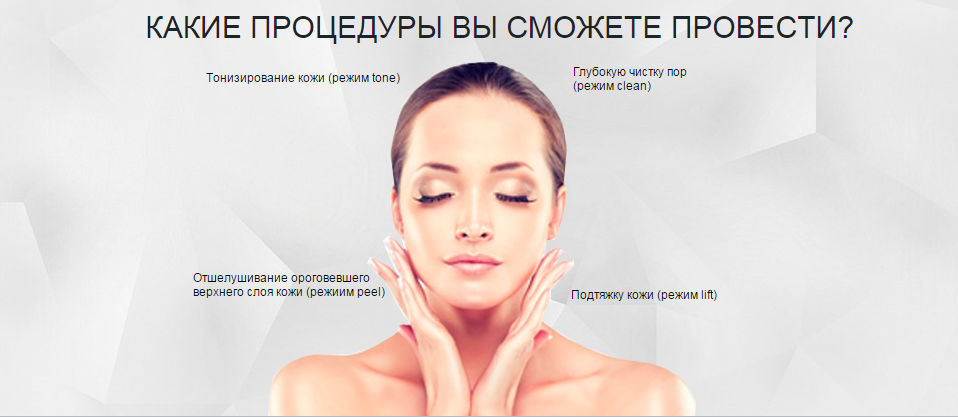 Ультразвуковой аппарат–скрабер Skin Cleaner LW-006 (YH-H01)
