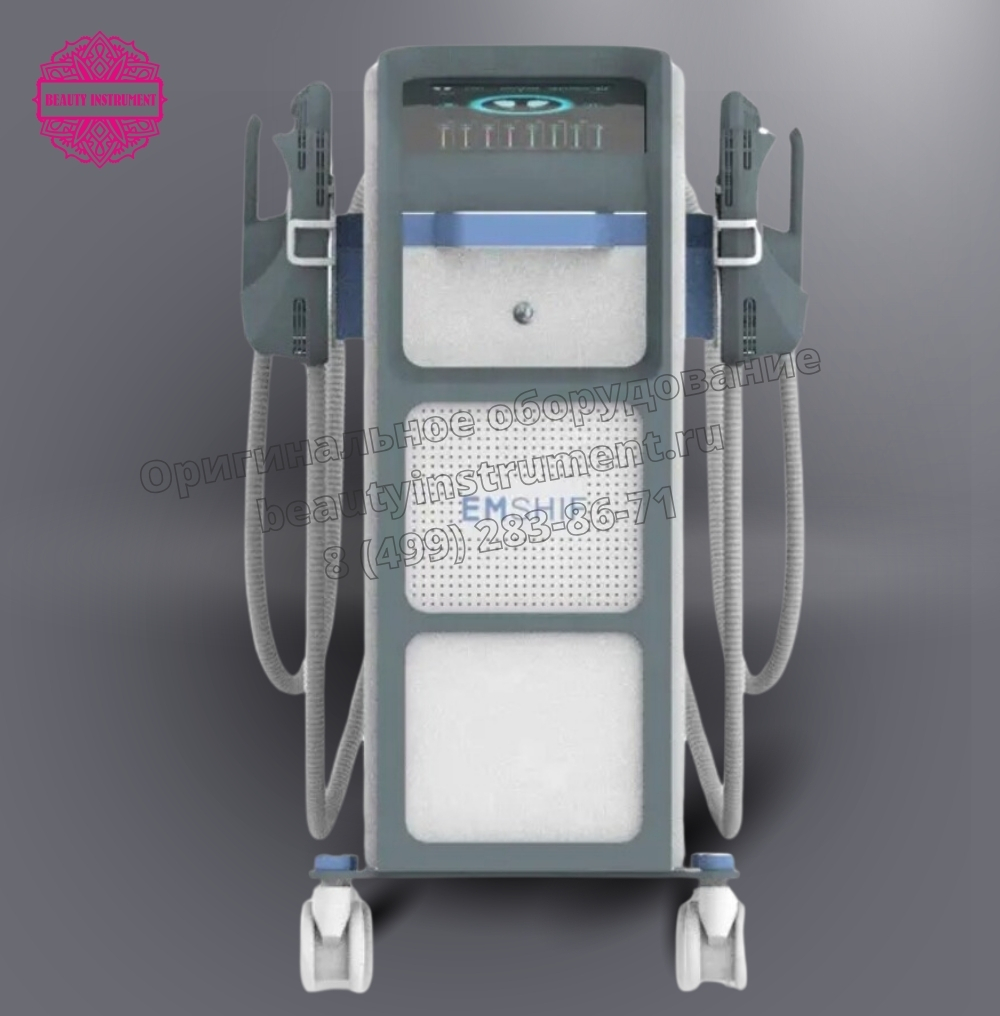 Аппарат EMSlim (4 манипулы) для коррекции фигуры и стимуляции мышц с дополнительным EMS стулом