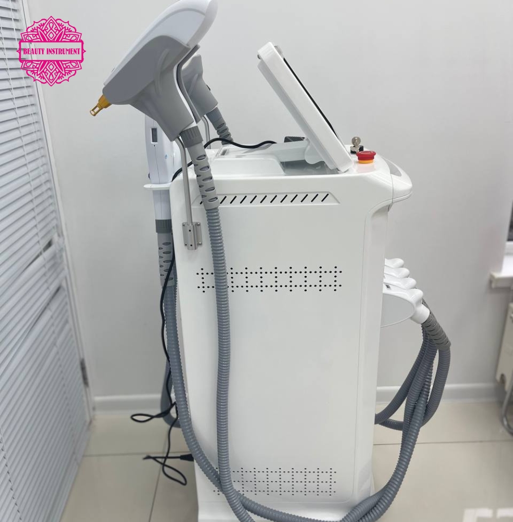 Диодный лазер DPL4 (5 в 1) : 808+Elight+SHR+nd yag laser+RF