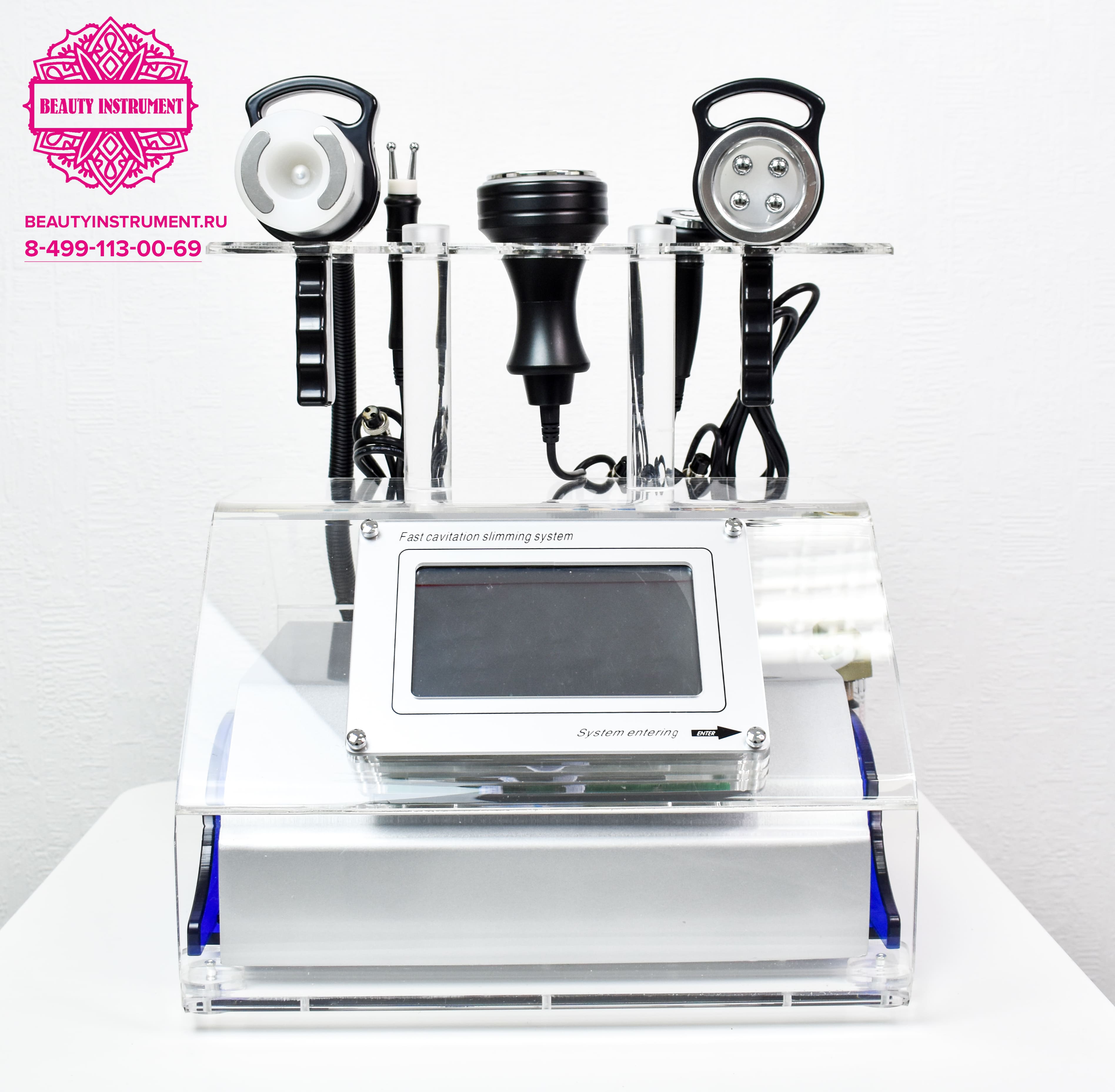 Аппарат 5 в 1 SA-B05: кавитация, радиолифтинг, вакуум RF и микротоки для лица