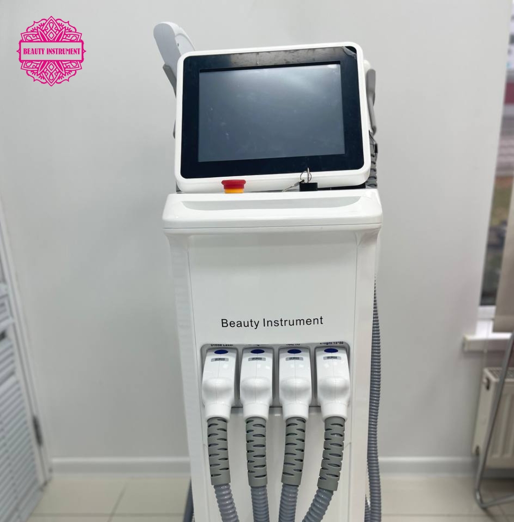 
                            Диодный лазер DPL4 (5 В 1): 755/808/1064+Elight+SHR+nd yag laser+RF