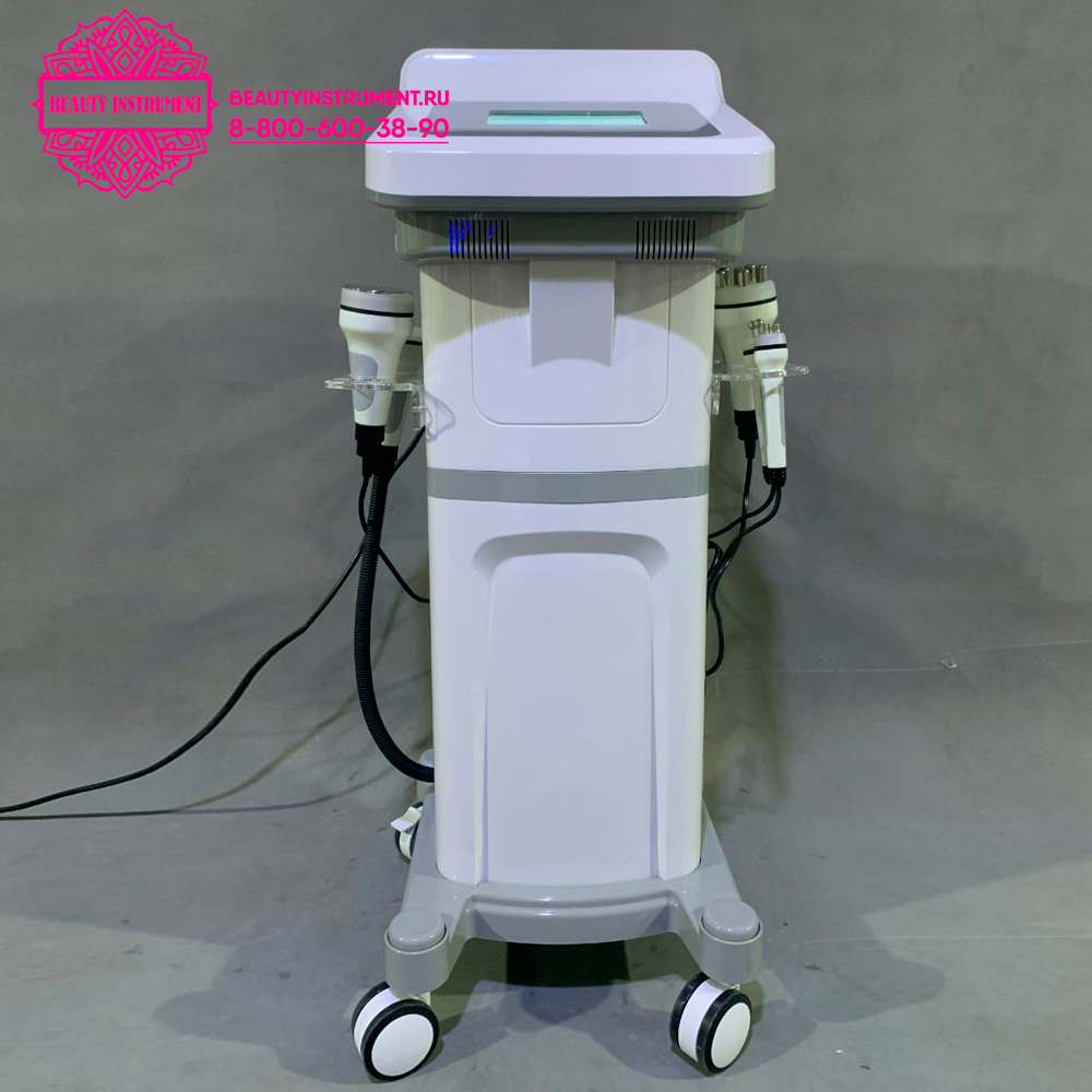 Аппарат 5 в 1 V8: кавитация, RF-лифтинг по лицу и телу, вакуумный массаж