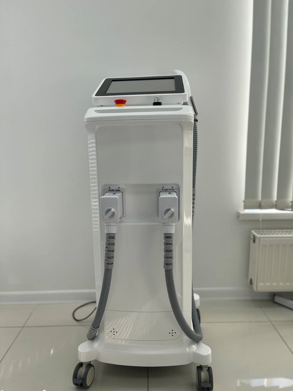 Гибридный лазер (755/808/1064 + Elos) "Beauty Instrument Hybrid Prof Pro" с 2 насадками 15*15 мм и 15*30 мм