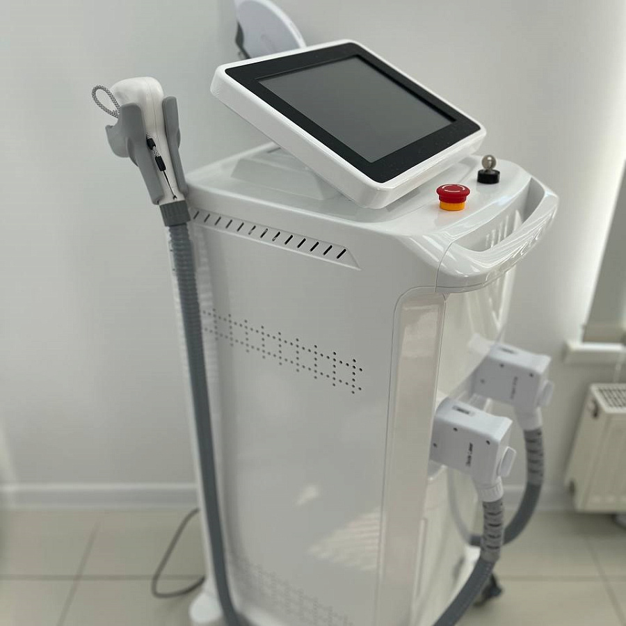 Гибридный лазер (755/808/1064 + Elos) "Beauty instrument Hybrid Prof" (напольный)