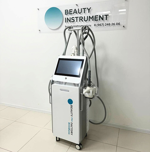 Купить Комбайн SlimBoss 5 в 1: вакуумно-роликовый массаж, RF-лифтинг, вакуумная кавитация, ротационный массаж по цене