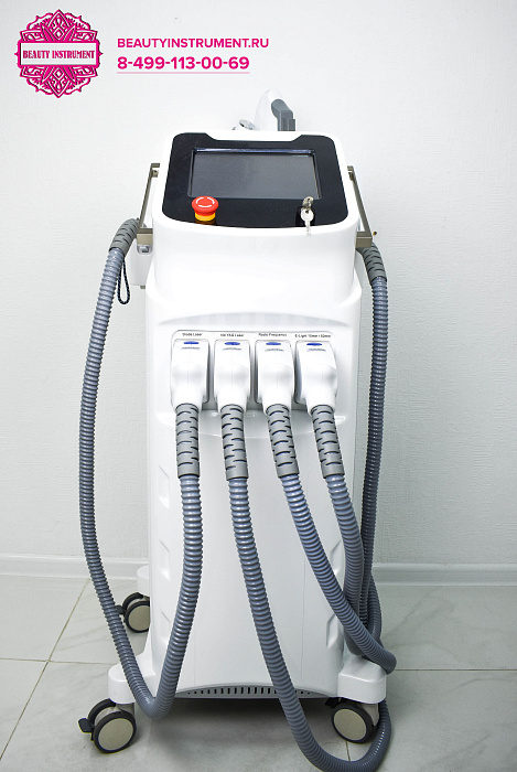 Купить Очное обучение на Диодном лазере DPL4 (4 В 1): 755/808/1064+ELOS+nd yag laser+RF по цене 