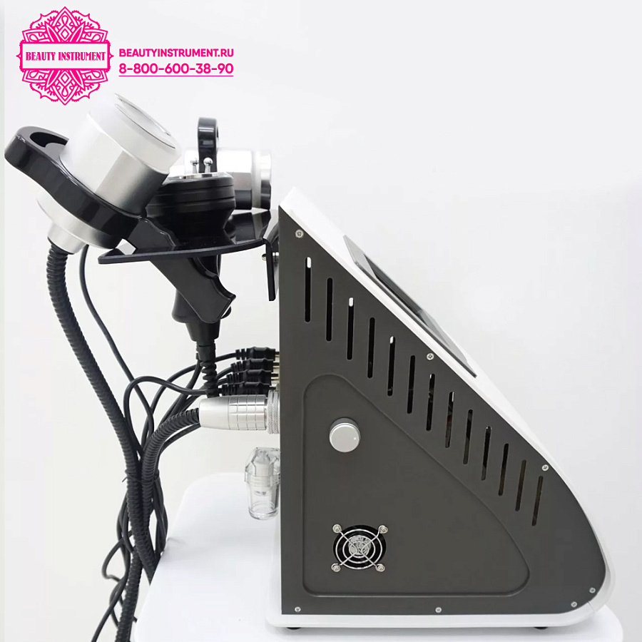 Аппарат 5 в 1 SA-6050: кавитация, радиолифтинг, вакуум+RF и микротоковая процедура