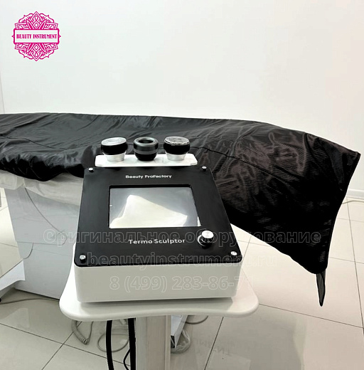 Купить Аппарат 4 в 1: Termo Sculptor (термоодеяло, вакуумный массаж с РФ, кавитация, горячий вакуум) по цене 