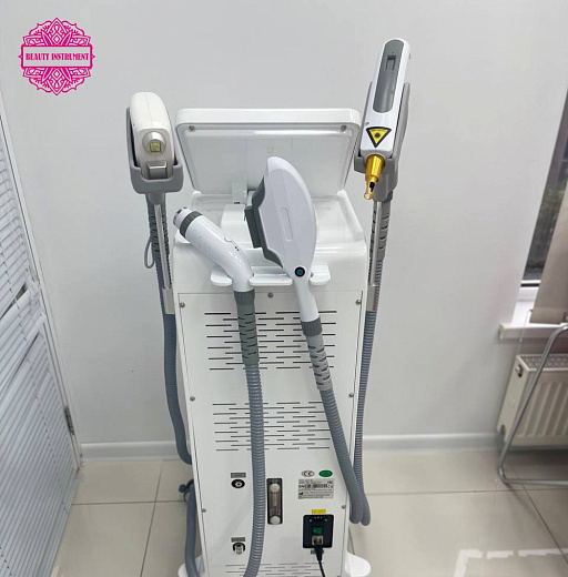 Купить Диодный лазер DPL4 (5 В 1): 755/808/1064+Elight+SHR+nd yag laser+RF по цене 