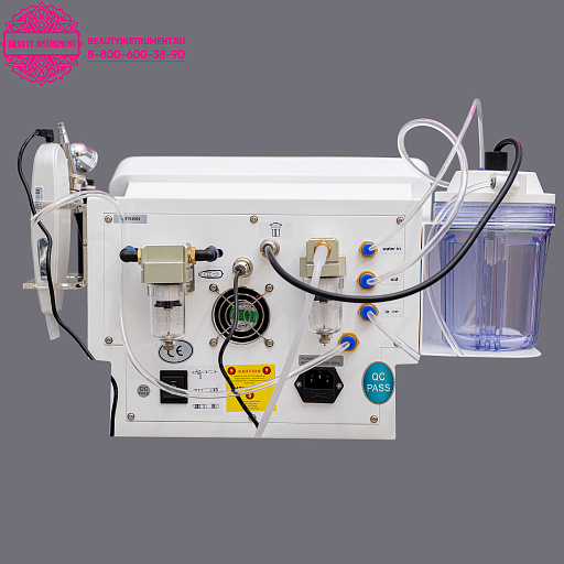 Купить Аппарат 4 в 1: Аква и газожидкостный пилинг , Алмазный пилинг, УЗЧ чистка Hydrafacial BYL H003A по цене 