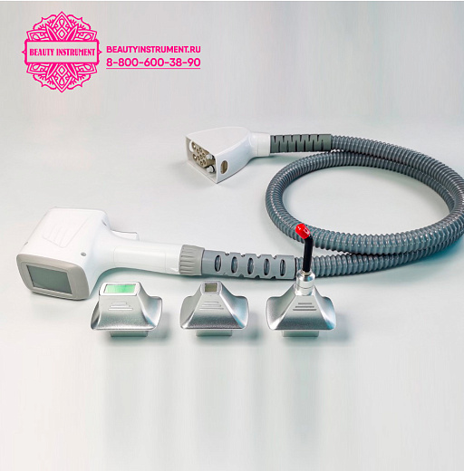 Купить Лазерный аппарат Super power 808 с сенсорной манипулой с 3 насадками по цене