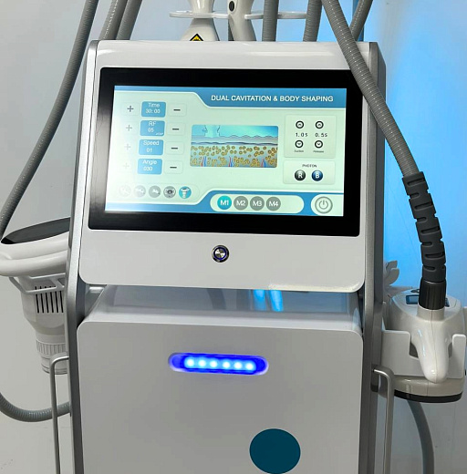 Купить Комбайн SlimBoss 5 в 1: вакуумно-роликовый массаж, RF-лифтинг, вакуумная кавитация, ротационный массаж по цене