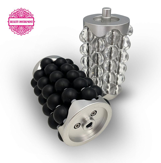 Купить Аппарат IQ-roll (настольный) для роликового массажа по телу и лицу (3 манипулы в комплекте, 2 большие + 1 маленькая); электропорация по цене 