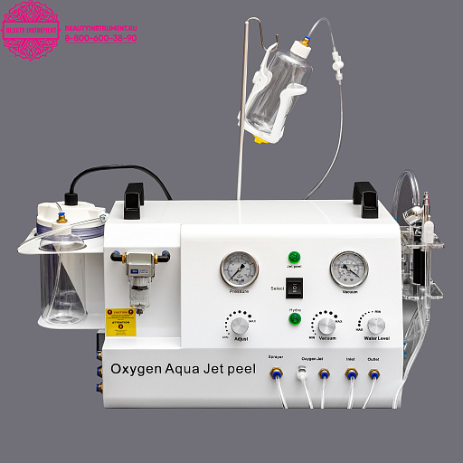 Купить Косметологический комбайн M-H6 4 в 1: кислородный спрей, газожидкостный, алмазный и гидропилинг по цене
