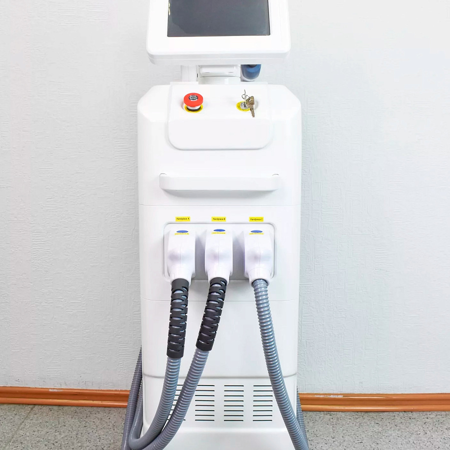 Аппарат 4 в 1: Аква и газожидкостный пилинг , Алмазный пилинг, УЗЧ чистка Hydrafacial BYL H003A