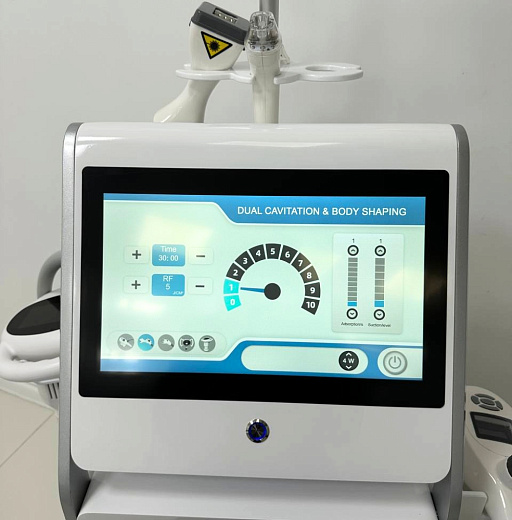 Купить Комбайн SlimBoss 5 в 1: вакуумно-роликовый массаж, RF-лифтинг, вакуумная кавитация, ротационный массаж по цене