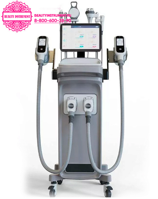 Купить Аппарат криолиполиза 4 в 1 CRYOTEC 360multi: криолиполиз + кавитация + РФ по телу + РФ по лицу по цене 