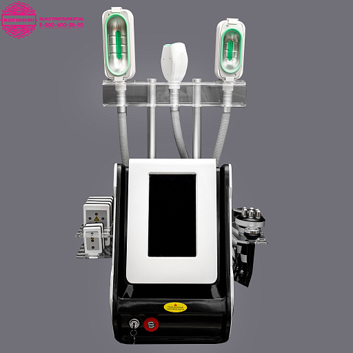 Купить Аппарат KR-400: Криолиполиз (3 манипулы с дополнительной манипулой для подбородка), кавитация, радиолифтинг, лазерный липолиз по цене 