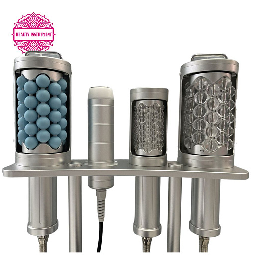 Купить Аппарат IQ-roll (настольный) для роликового массажа по телу и лицу (3 манипулы в комплекте, 2 большие + 1 маленькая); электропорация по цене 