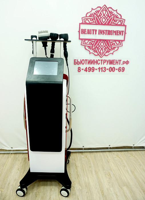 Купить Аппарат для коррекции фигуры 3 в 1: Кавитация, Горячий вакуумный массаж и Биотоки по телу FR-S4 по цене 